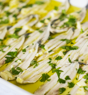 ANCHOA  CANTABRICO CALIBRE "0" 50 FILETES ACEITE DE OLIVA (SERIE GOURMET)