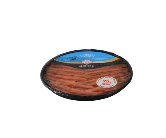 ANCHOA CANTABRICO 180gr. 25 FIL. Aprox. GIRASOL ORO