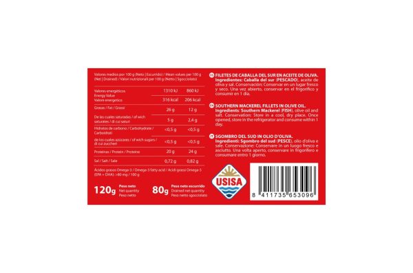 CABALLA DEL SUR TEJERO RR 52 GRS. ESC. ACEITE OLIVA