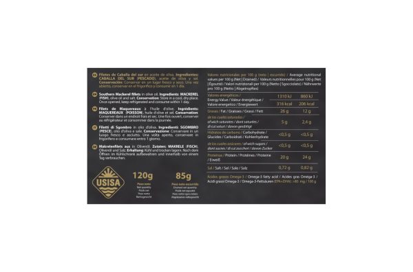 CABALLA DEL SUR ET.NEGRA RR80 GRS. ESC. ACEITE OLIVA