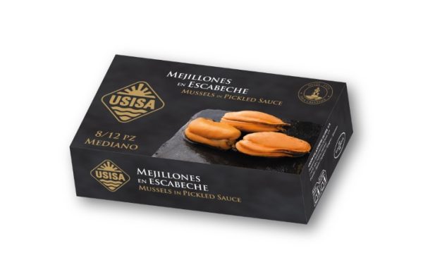 MEJILLONES 8/12 ET/NEGRA OL.69 g esc RIAS GALLEGAS