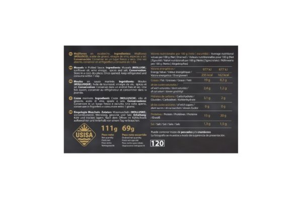MEJILLONES 8/12 ET/NEGRA OL.69 g esc RIAS GALLEGAS