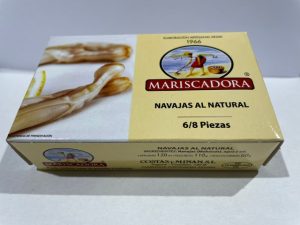 NAVAJAS MARISCADORA 6/8 PIEZAS  RIAS GALLEGAS