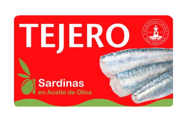 SARDINA ENTERAS TEJERO RR.80 G. ESC.  ACEITE OLIVA