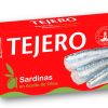SARDINA ENTERAS TEJERO RR.80 G. ESC.  ACEITE OLIVA