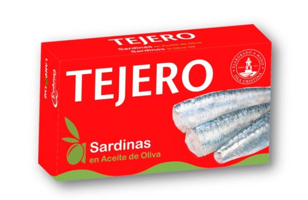 SARDINA ENTERAS TEJERO RR.80 G. ESC.  ACEITE OLIVA