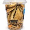 CORTEZAS DE BACALAO INGLES FRITAS CUBO 80 GRAMOS