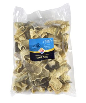 CORTEZAS DE BACALAO FRITAS  BOLSA 100 GRAMOS