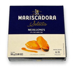 mejillones mariscadora selecta 6-8 MEJILLONES RO.120 6/8 SELECTA MARISCADORA
